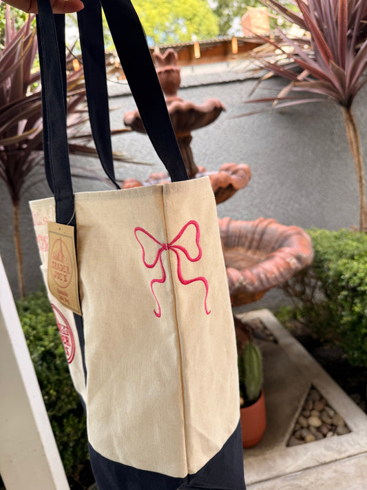 Custom Bow Teacher Tote